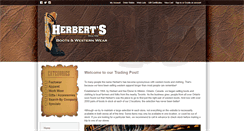 Desktop Screenshot of herbertsboots.com
